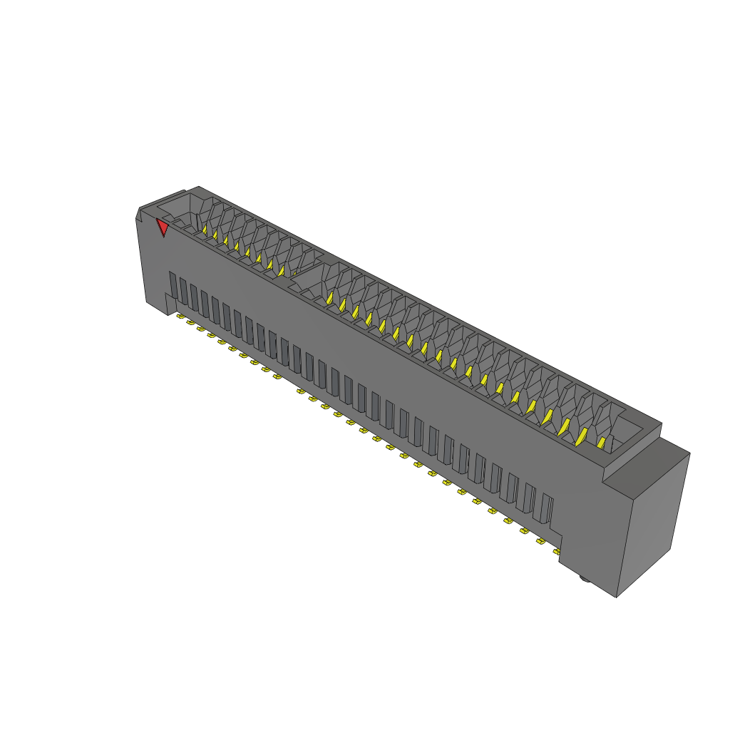 All Parts Connectors Smart Card Connectors MECF-30-01-L-DV-WT-TR by Samtec