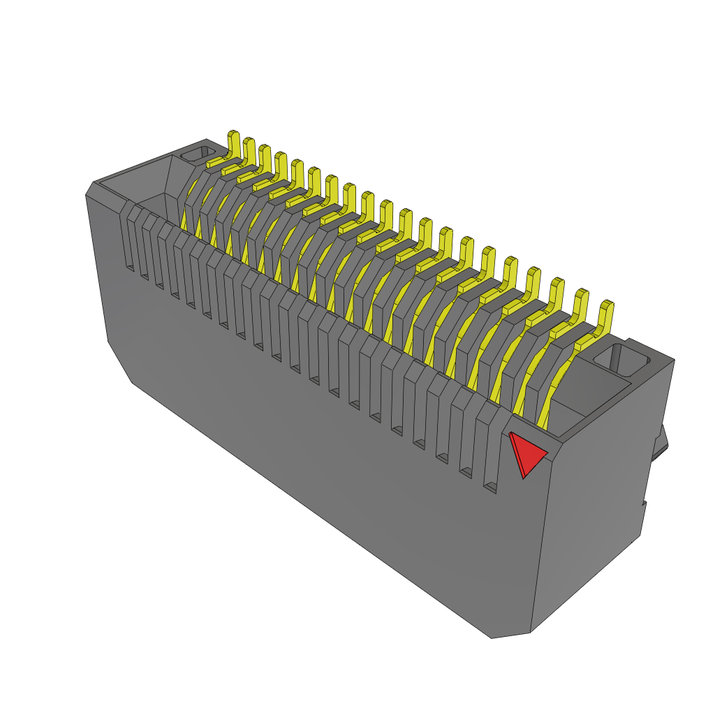 All Parts Connectors Smart Card Connectors MECT-120-01-MM-D-RA1 by Samtec