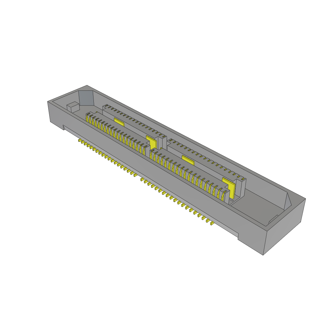 All Parts Connectors Smart Card Connectors MIS-038-01-F-D-TR by Samtec