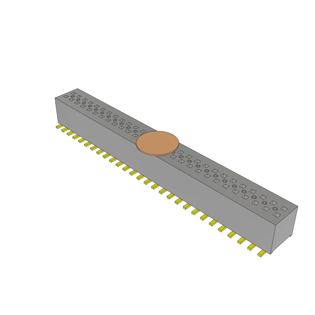 MLE-128-01-G-DV-K by Samtec