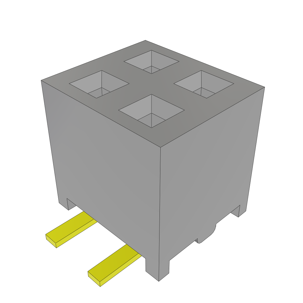 All Parts Connectors BTB Connectors MMS-102-02-F-DV-TR by Samtec