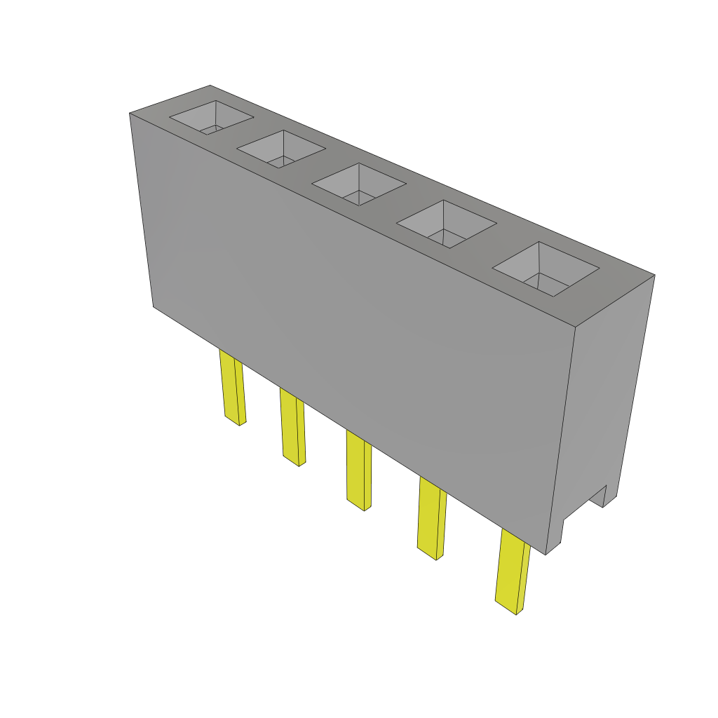 All Parts Connectors BTB Connectors MMS-105-01-S-SV by Samtec
