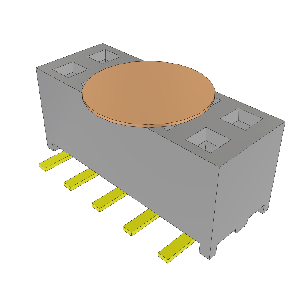 MMS-105-02-L-DV-LC-K by Samtec