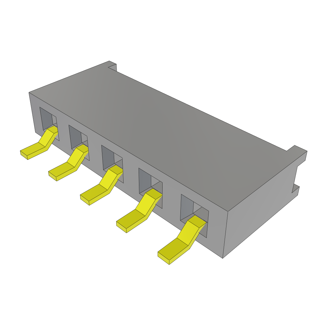 All Parts Connectors BTB Connectors MMS-105-02-L-SH-LC-TR by Samtec