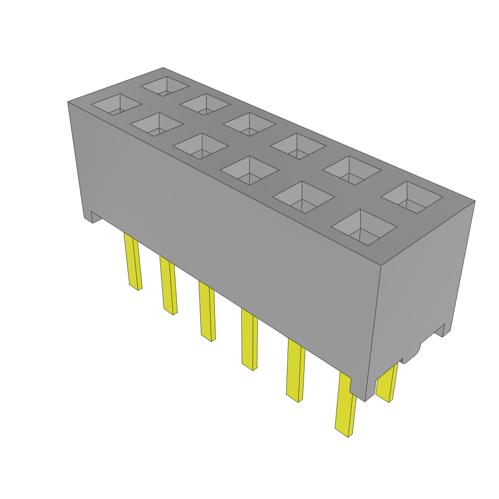 All Parts Connectors BTB Connectors MMS-106-01-FM-DV by Samtec