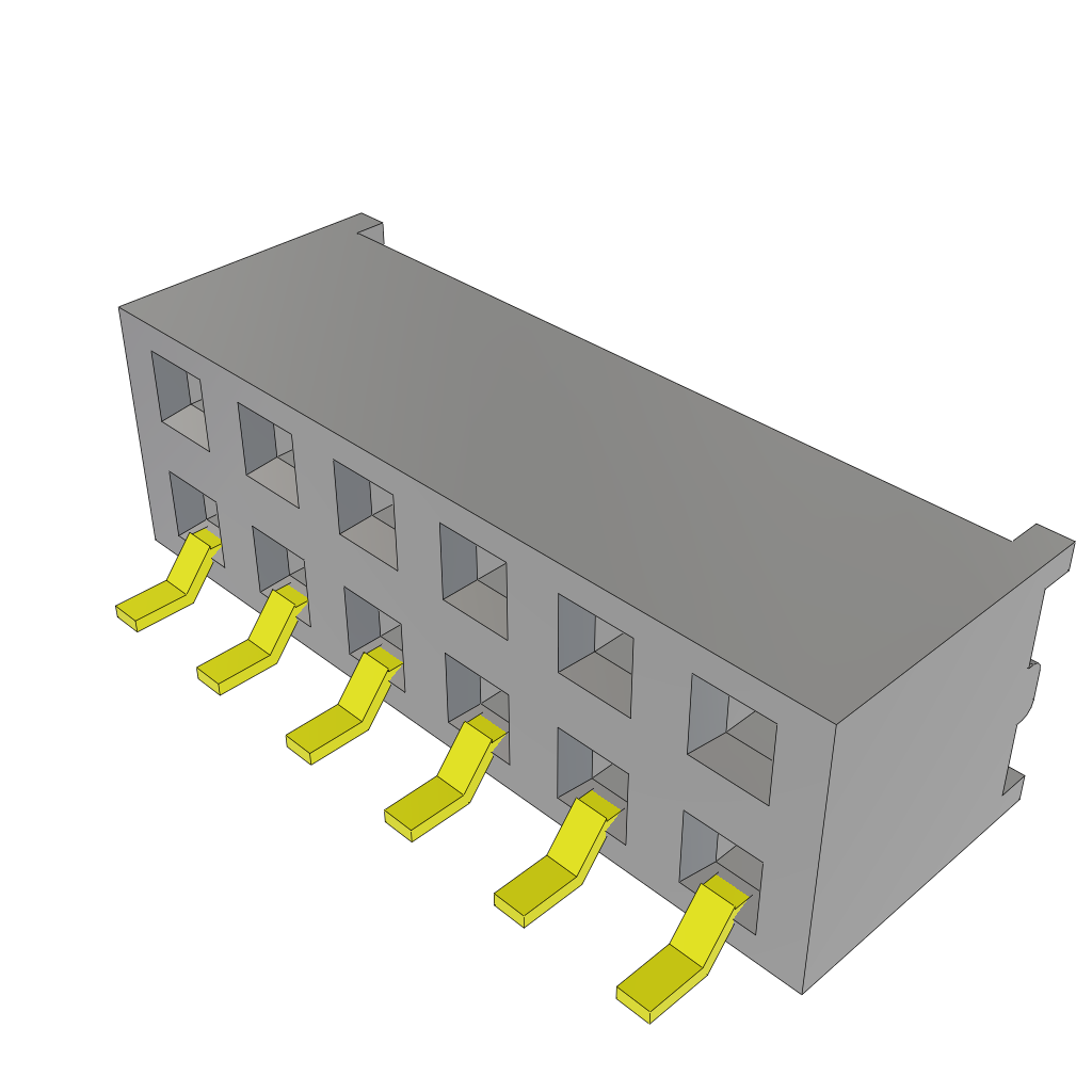 All Parts Connectors BTB Connectors MMS-106-02-F-DH by Samtec