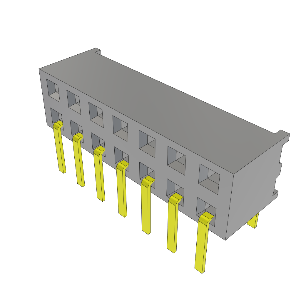 All Parts Connectors BTB Connectors MMS-107-01-LM-DH by Samtec