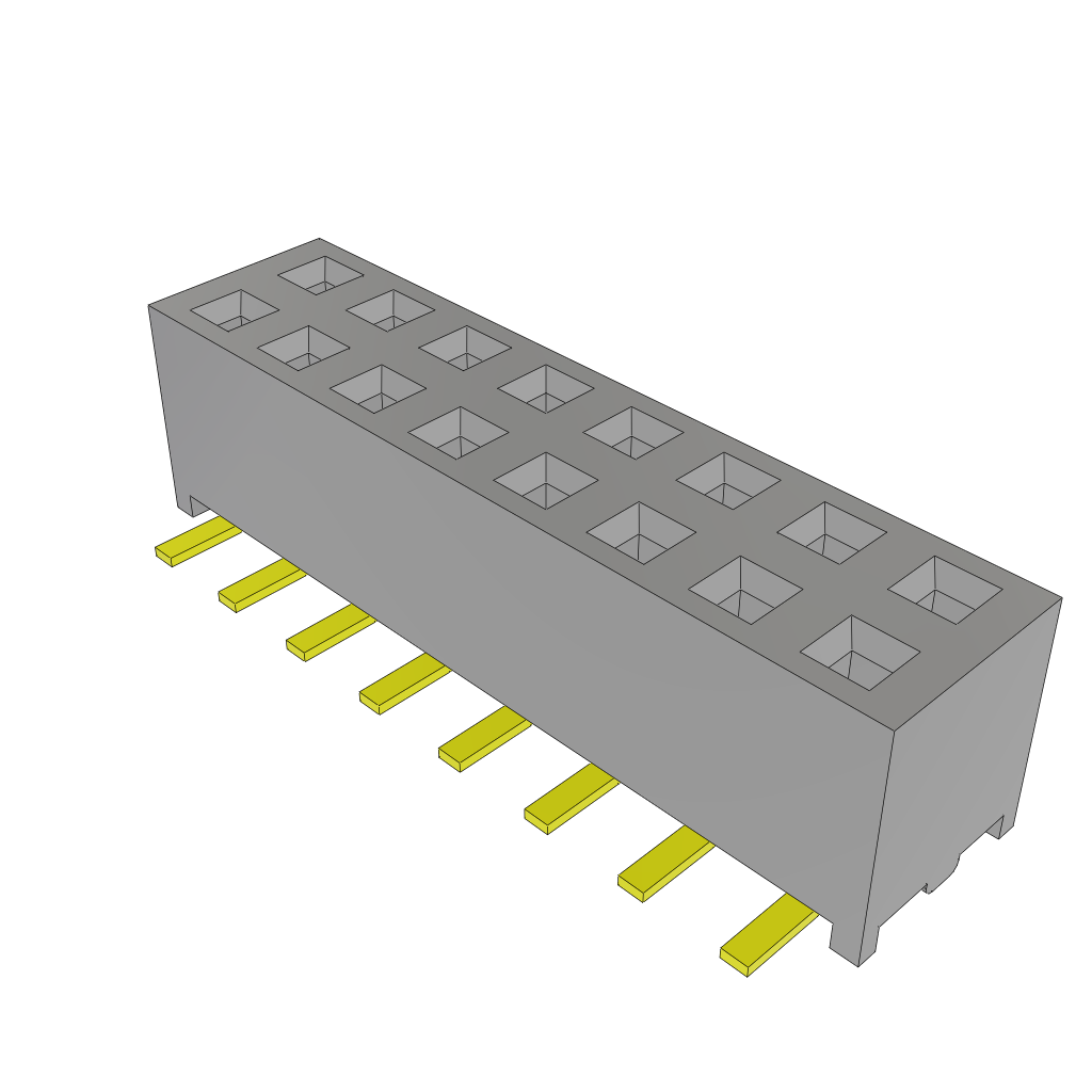 All Parts Connectors BTB Connectors MMS-108-02-LM-DV by Samtec