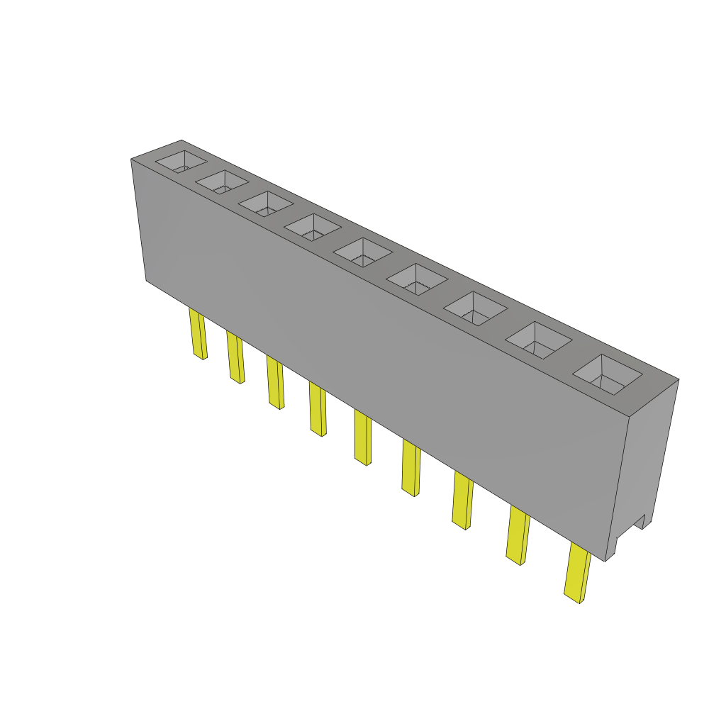 All Parts Connectors BTB Connectors MMS-109-01-S-SV by Samtec