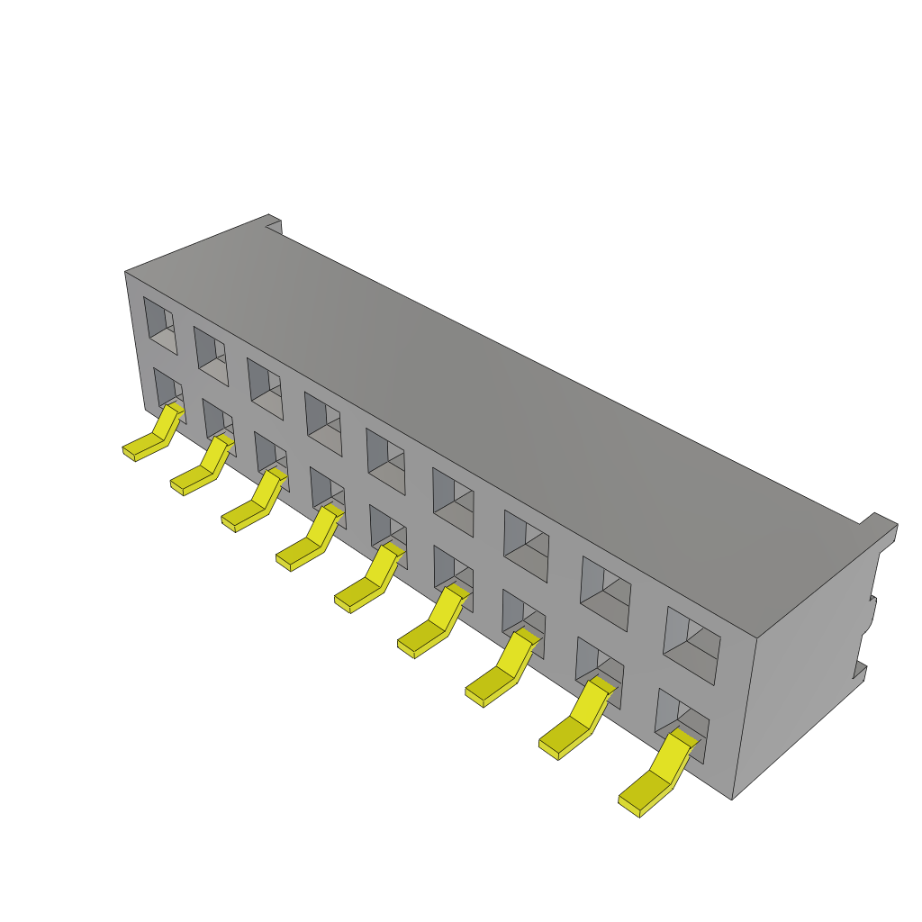 All Parts Connectors BTB Connectors MMS-109-02-F-DH by Samtec
