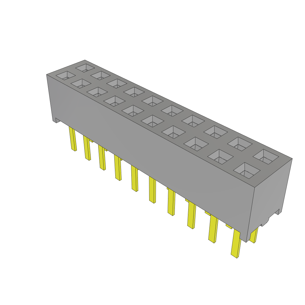 All Parts Connectors BTB Connectors MMS-110-01-SM-DV by Samtec