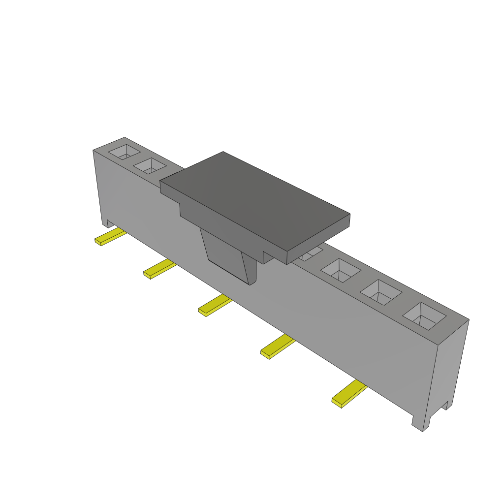 All Parts Connectors BTB Connectors MMS-110-02-F-SV-P-TR by Samtec