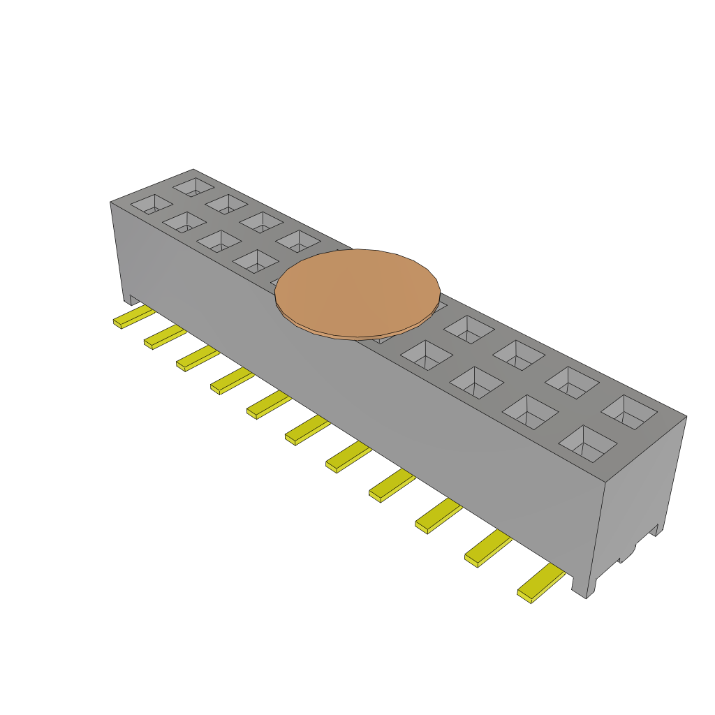 All Parts Connectors BTB Connectors MMS-111-02-LM-DV-A-K-TR by Samtec