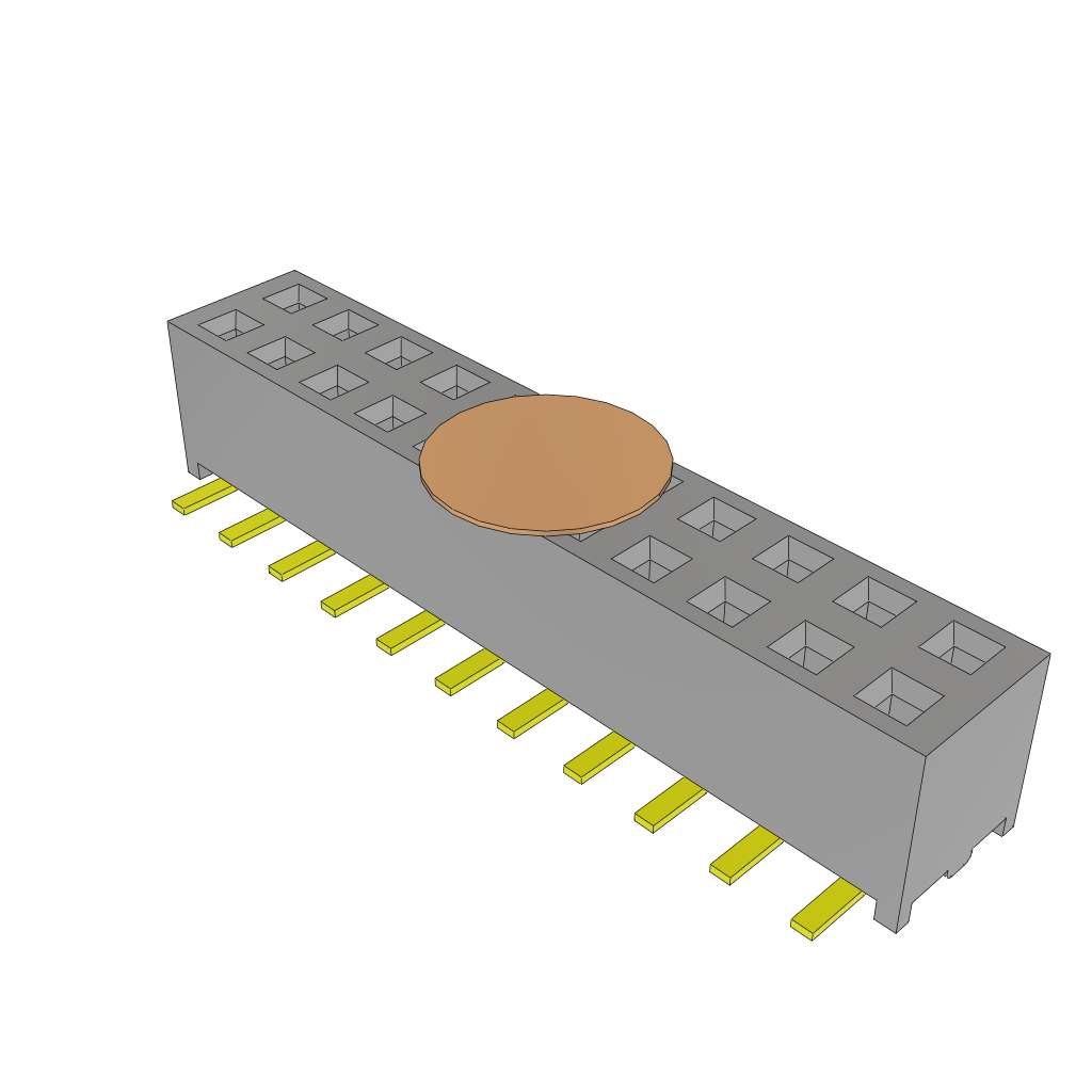 All Parts Connectors BTB Connectors MMS-111-02-LM-DV-K-TR by Samtec