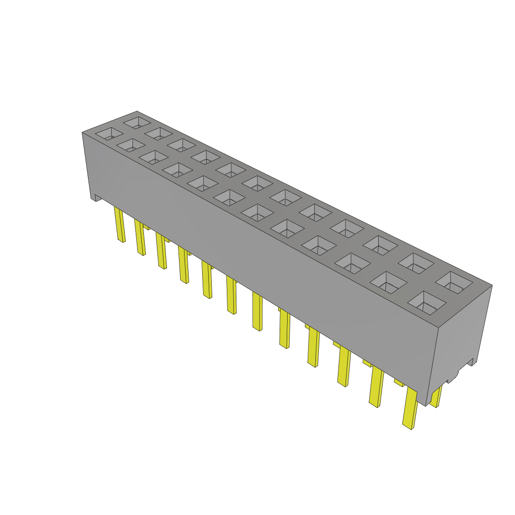 All Parts Connectors BTB Connectors MMS-112-01-SM-DV by Samtec