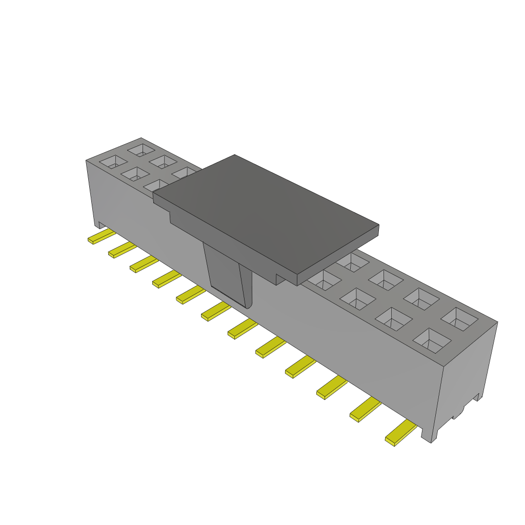 All Parts Connectors BTB Connectors MMS-112-02-L-DV-A-P-TR by Samtec