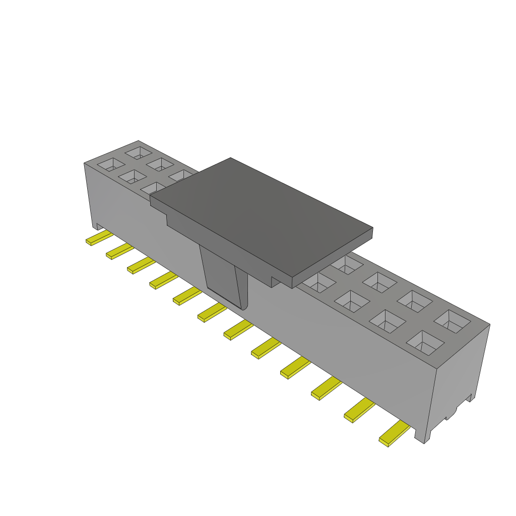 All Parts Connectors BTB Connectors MMS-112-02-L-DV-P-TR by Samtec