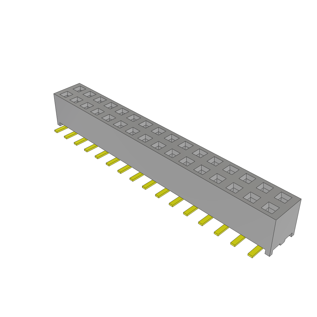 All Parts Connectors BTB Connectors MMS-116-02-S-DV-A by Samtec