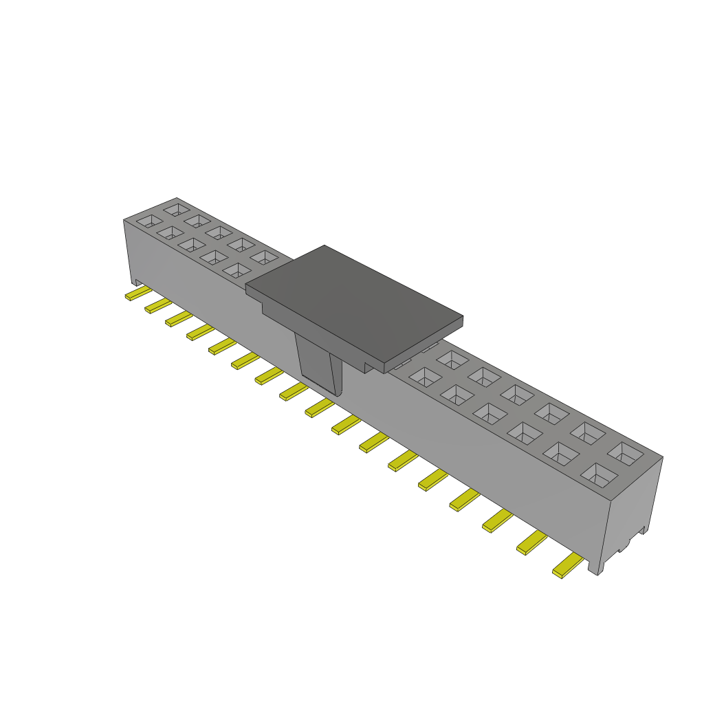 All Parts Connectors BTB Connectors MMS-117-02-L-DV-A-P-TR by Samtec