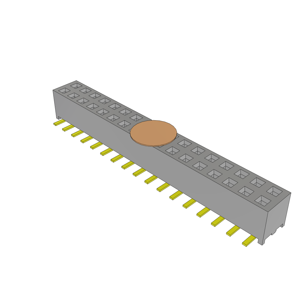 All Parts Connectors BTB Connectors MMS-117-02-L-DV-LC-K by Samtec