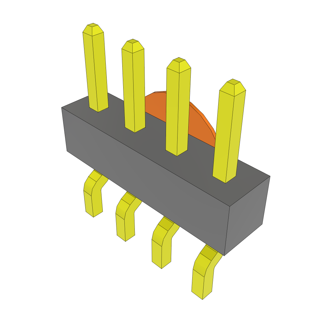 All Parts Connectors BTB Connectors MMT-104-01-L-SH-K-TR by Samtec