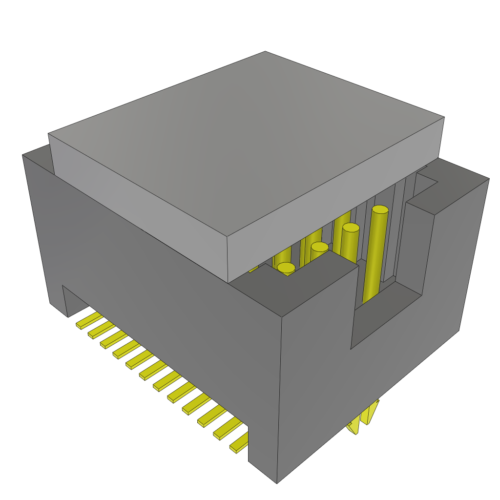 MOLC-106-02-STL-Q-LC-P-TR by Samtec