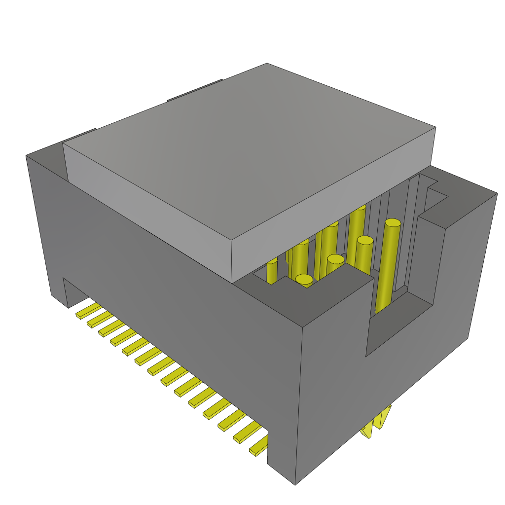 MOLC-107-02-STL-Q-LC-P-TR by Samtec