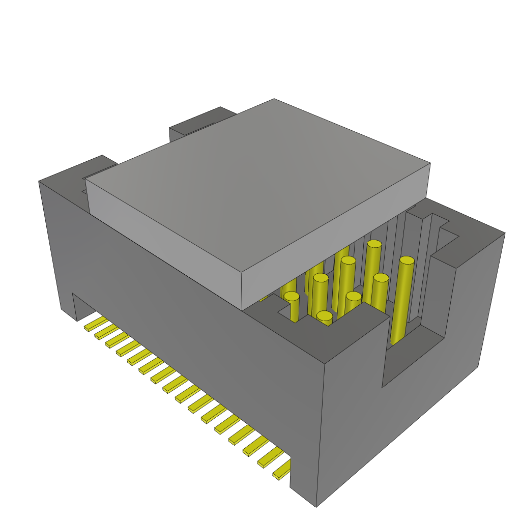 MOLC-108-02-STL-Q-P by Samtec