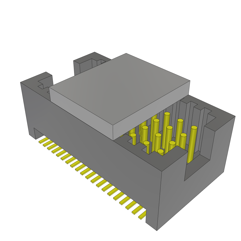 All Parts Connectors BTB Connectors MOLC-110-02-S-Q-P by Samtec