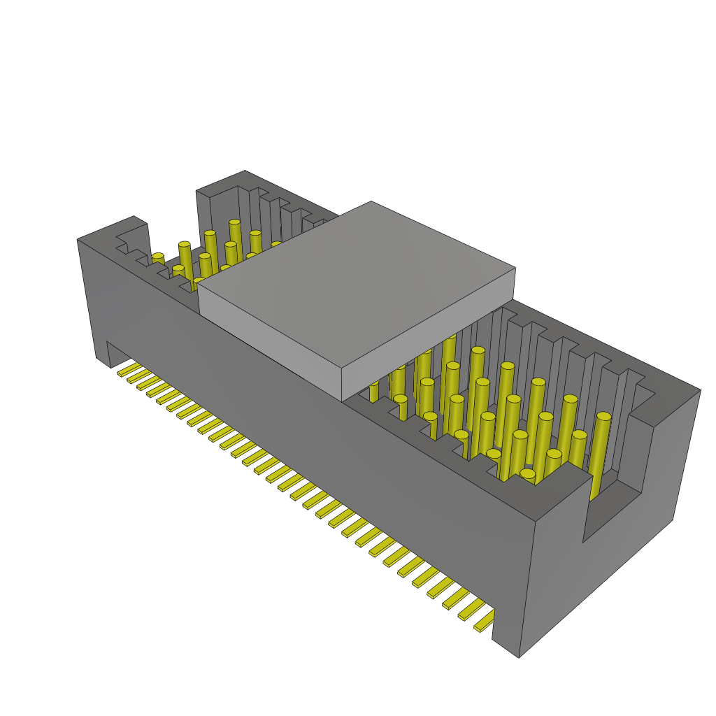 All Parts Connectors BTB Connectors MOLC-115-02-STL-Q-P-TR by Samtec