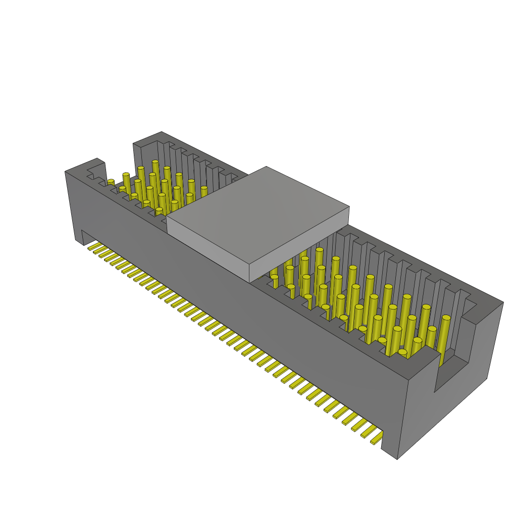 All Parts Connectors BTB Connectors MOLC-120-02-STL-Q-P-TR by Samtec