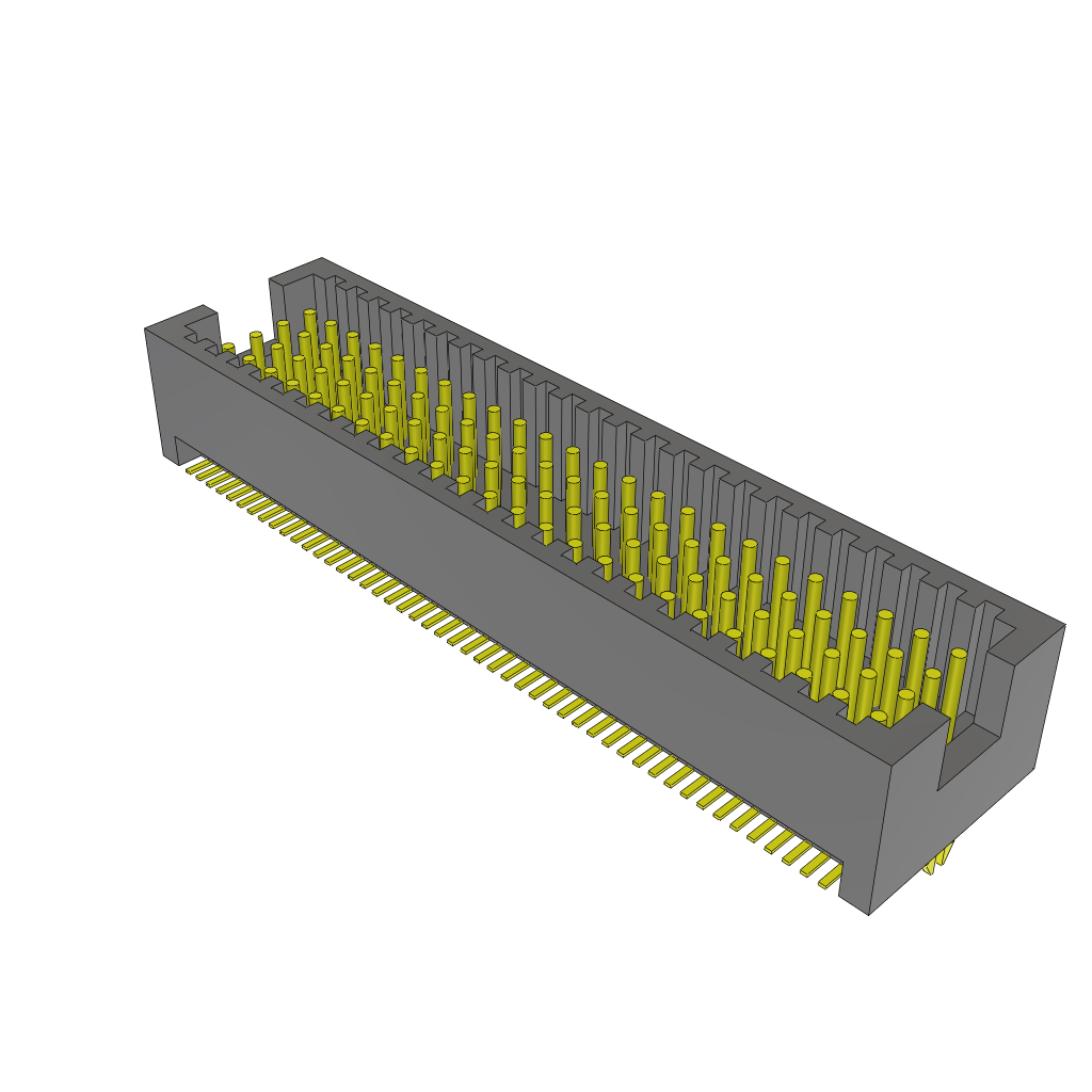 All Parts Connectors BTB Connectors MOLC-124-02-STL-Q-LC by Samtec
