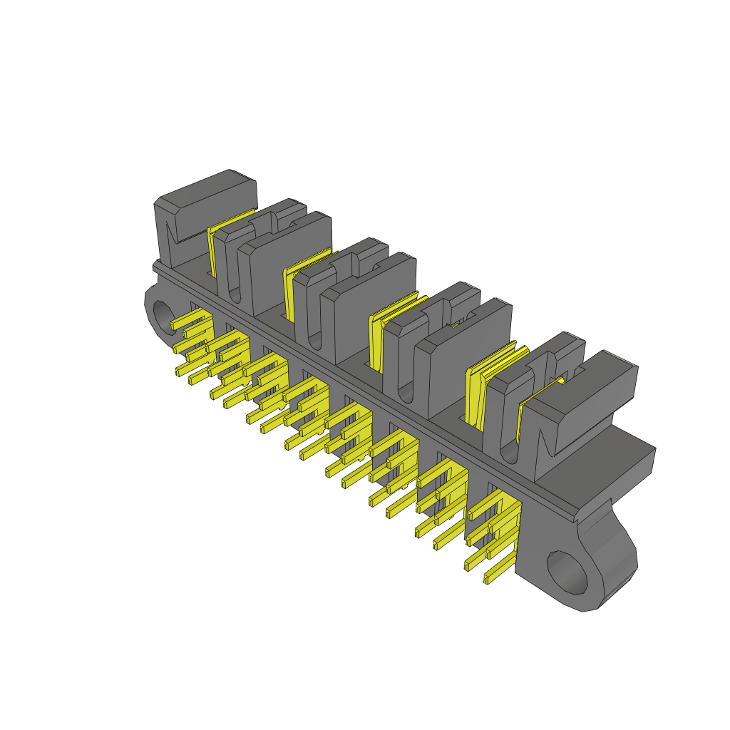All Parts Connectors PC Board Board to Board MPPT-08-01-01-L-RA-SD by Samtec