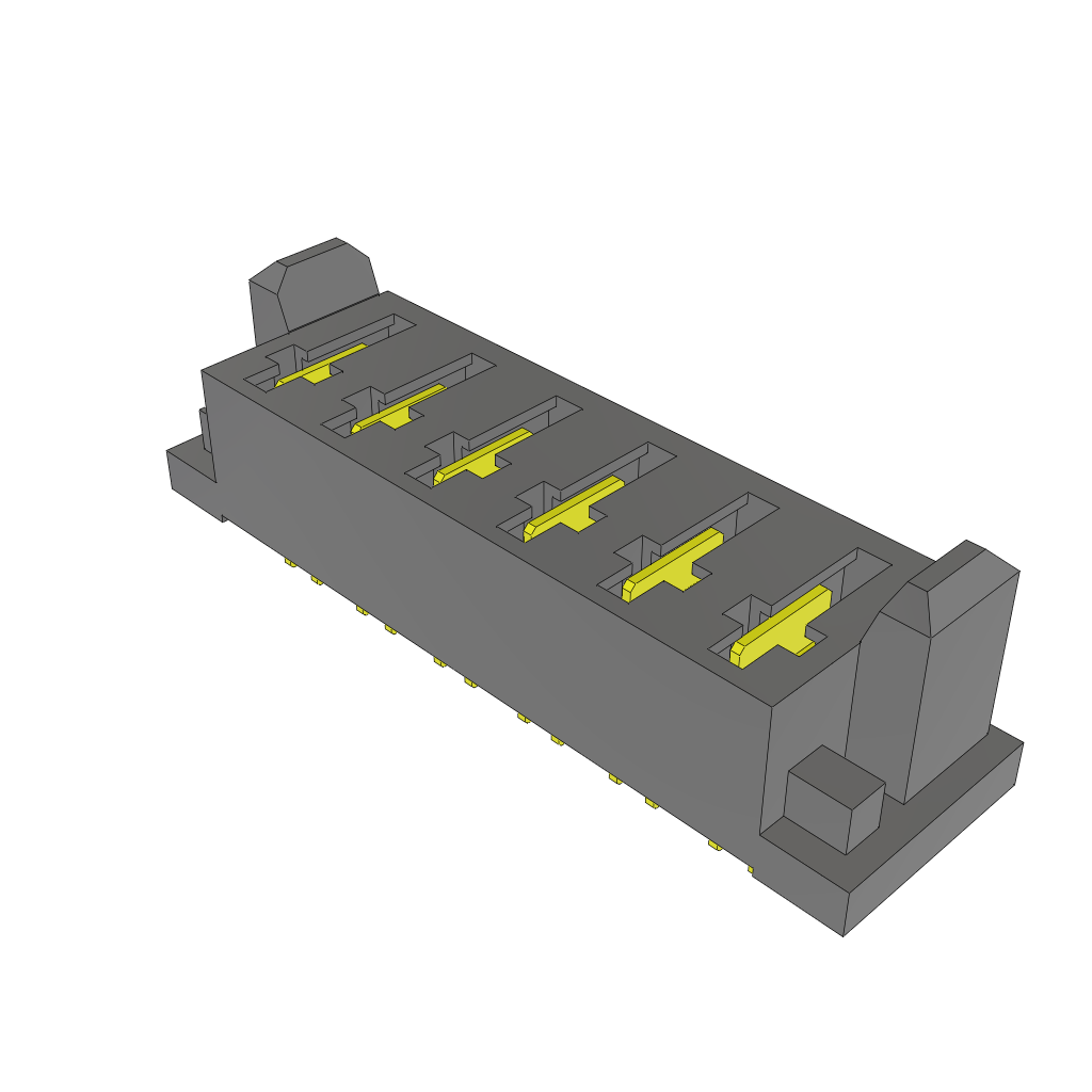 All Parts Connectors PC Board Board to Board MPS-06-7.70-01-L-V-LC by Samtec