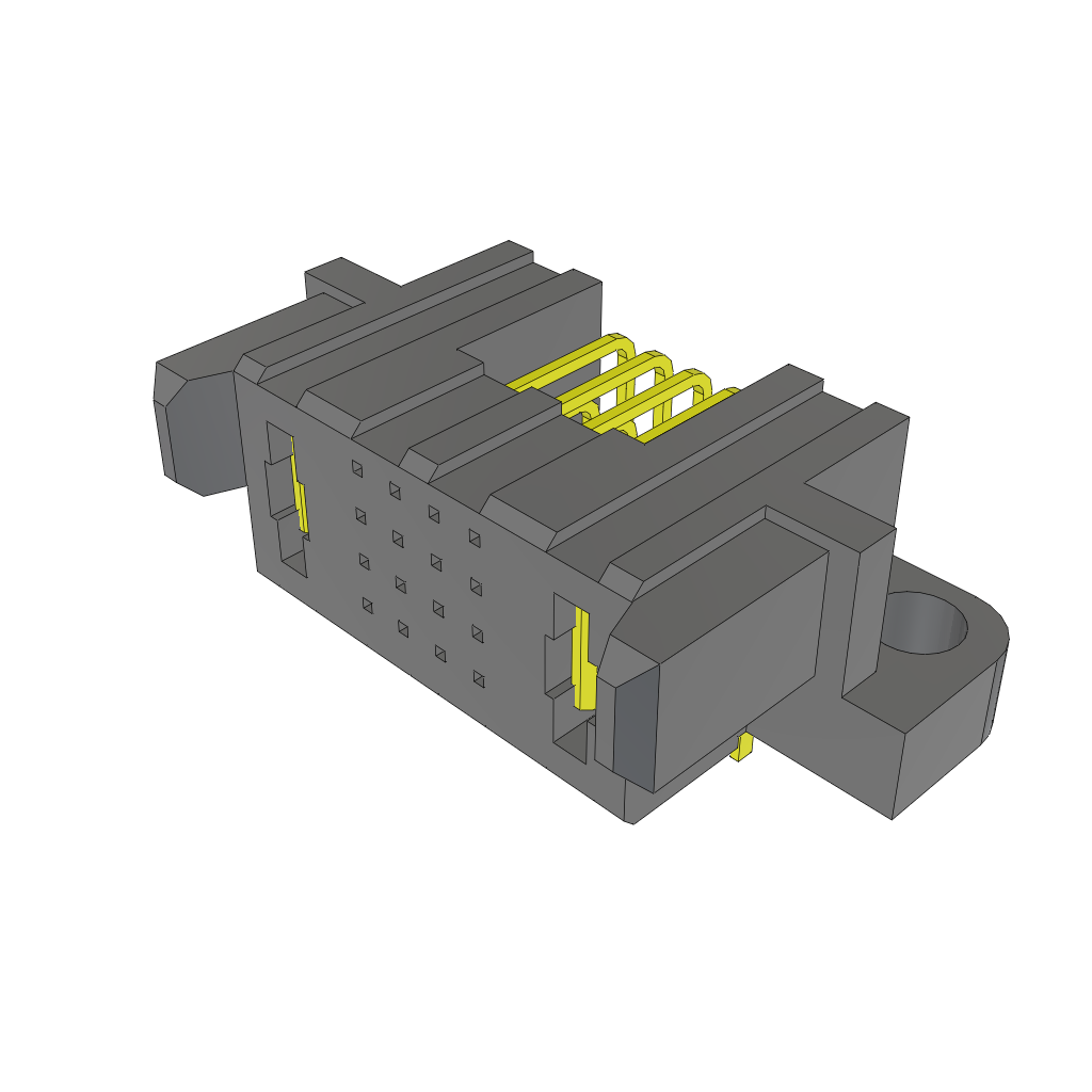All Parts Connectors Power and Signal connectors MPSC-01-16-01-01-03-L-RA-SD by Samtec