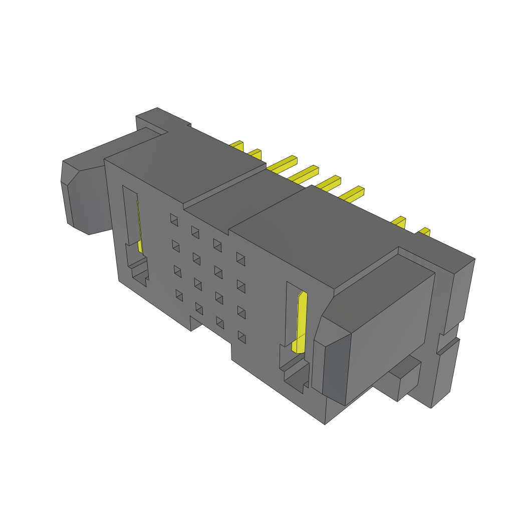 All Parts Connectors Power and Signal connectors MPSC-01-16-01-7.70-03-T-V by Samtec