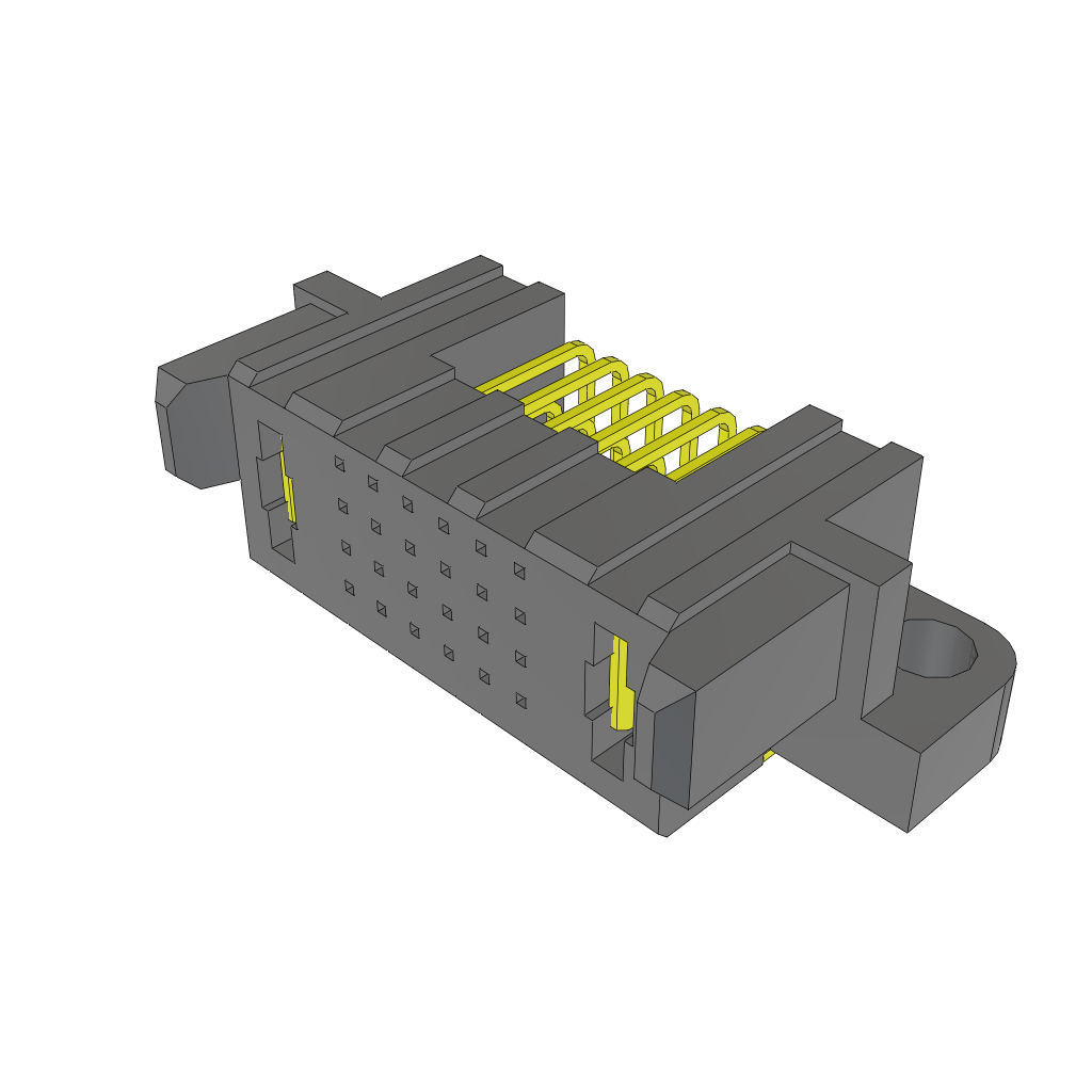 All Parts Connectors Power and Signal connectors MPSC-01-24-01-01-01-T-RA-SD by Samtec