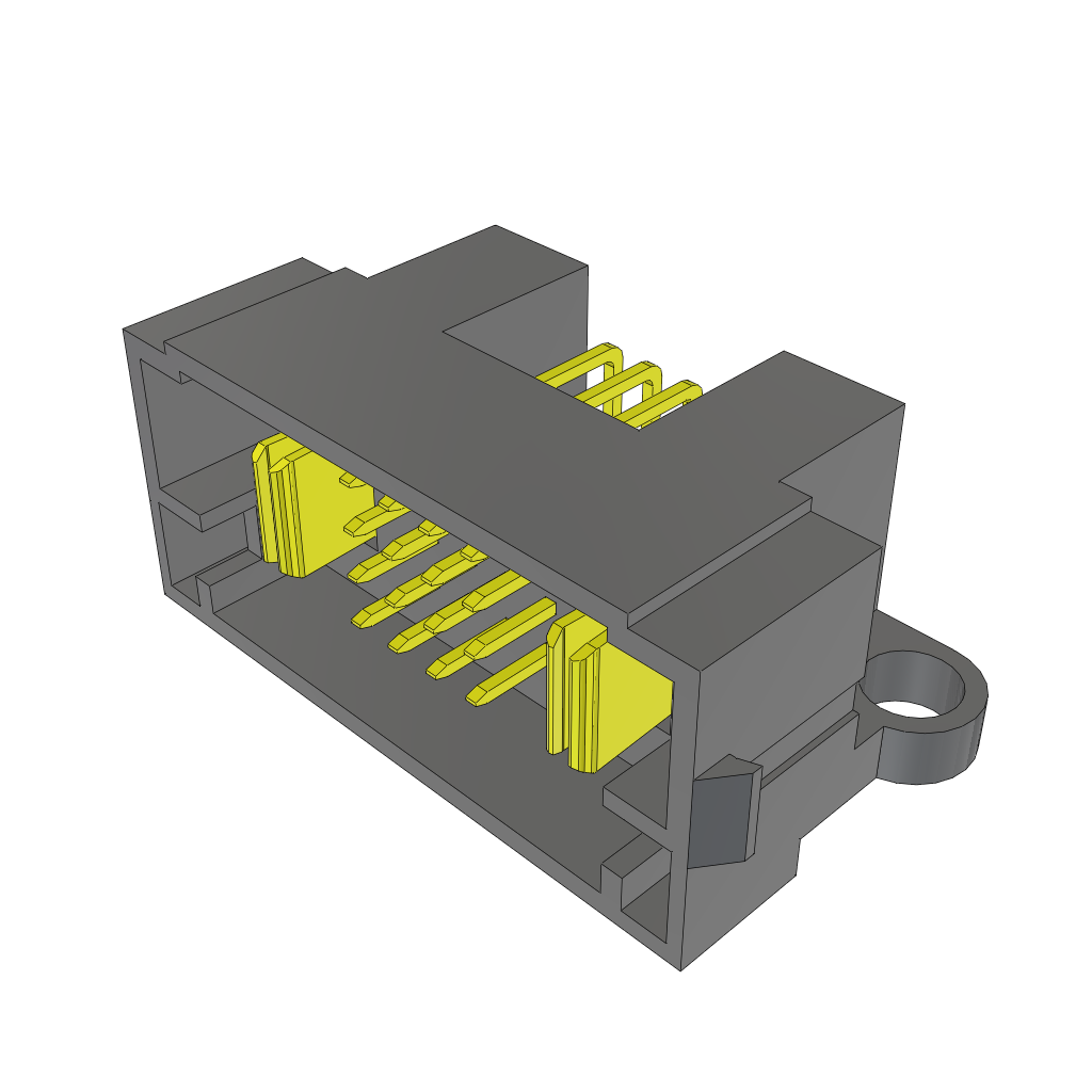 All Parts Connectors Power and Signal connectors MPTC-01-16-01-01-03-L-RA-SD by Samtec