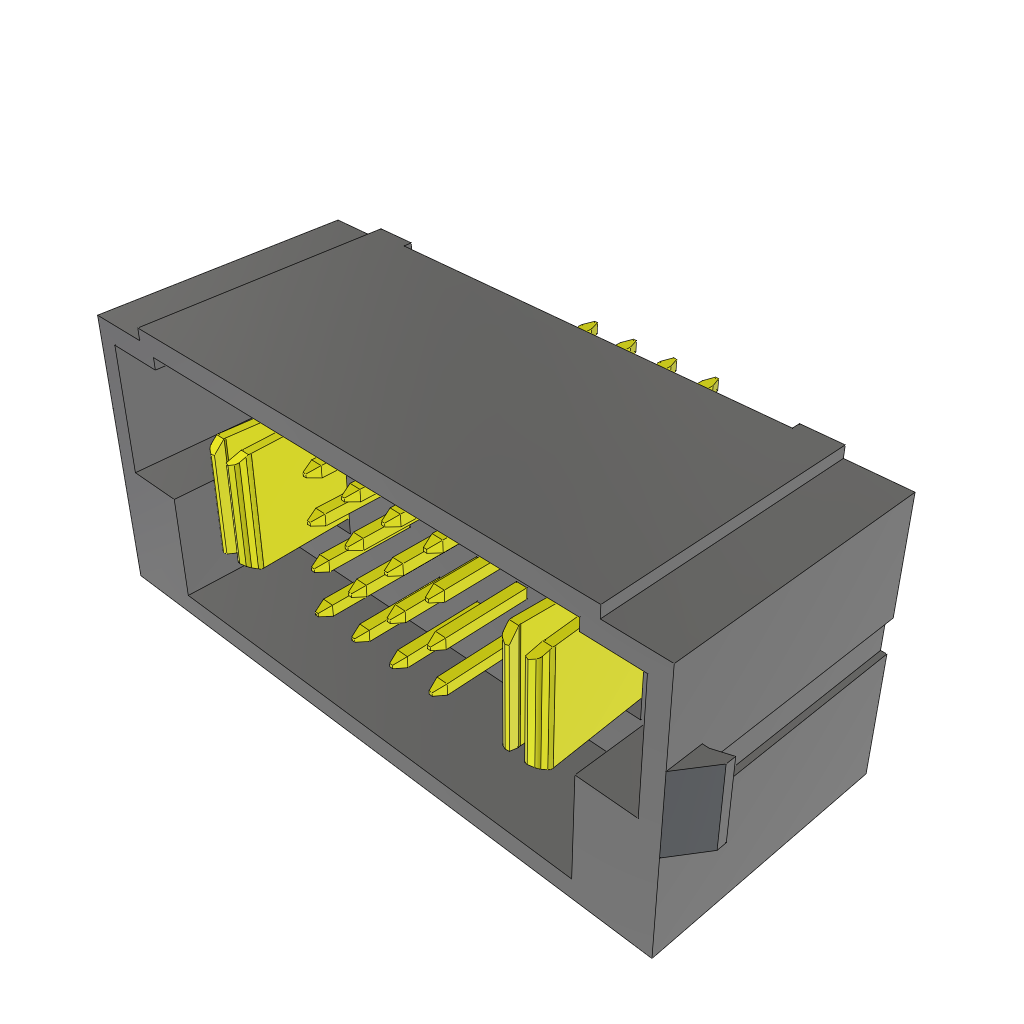 All Parts Connectors Power and Signal connectors MPTC-01-16-01-6.30-03-T-V by Samtec