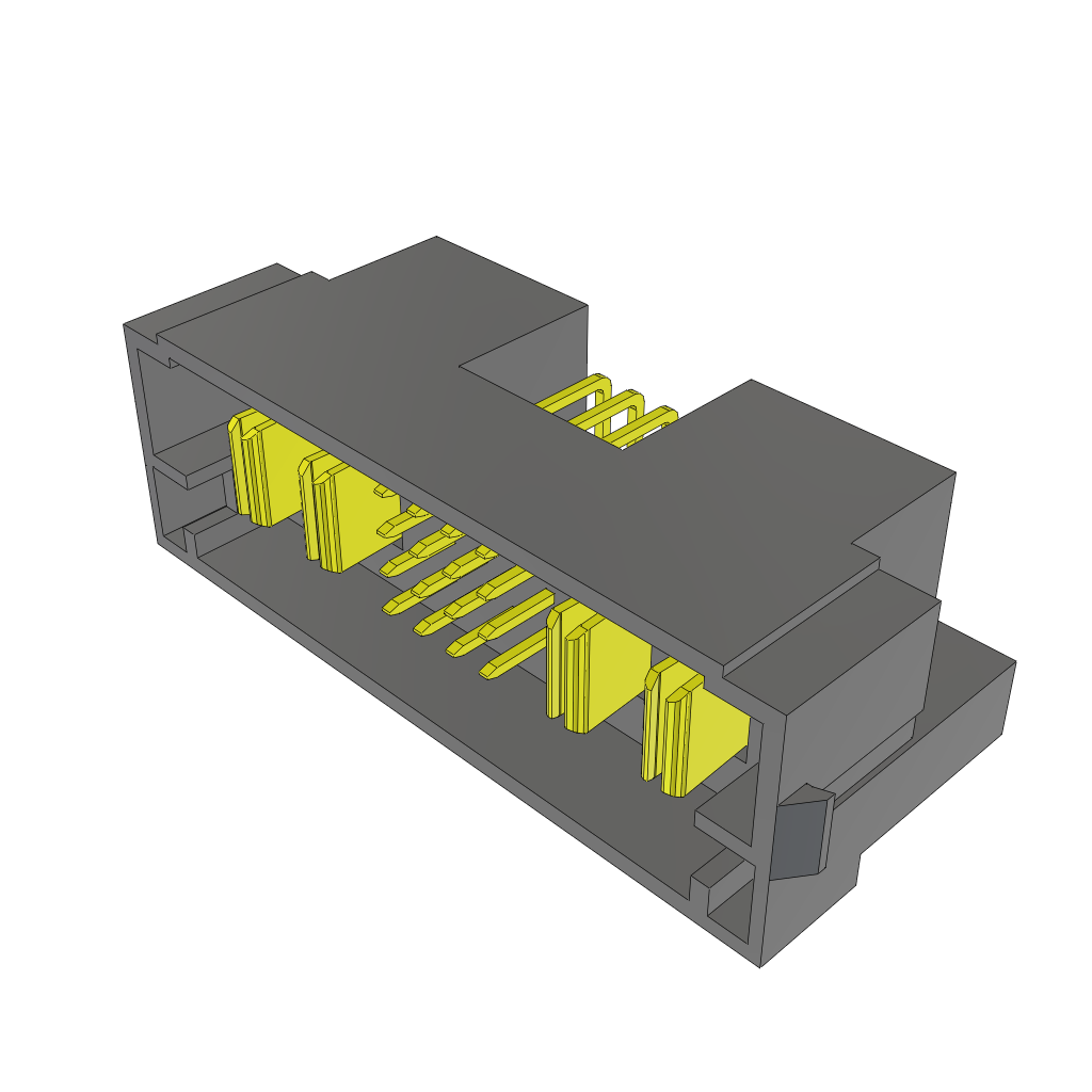 All Parts Connectors Power and Signal connectors MPTC-02-16-02-01-03-L-RA-LC by Samtec