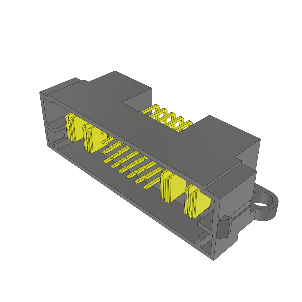 All Parts Connectors Power and Signal connectors MPTC-02-24-02-01-03-T-RA-SD by Samtec