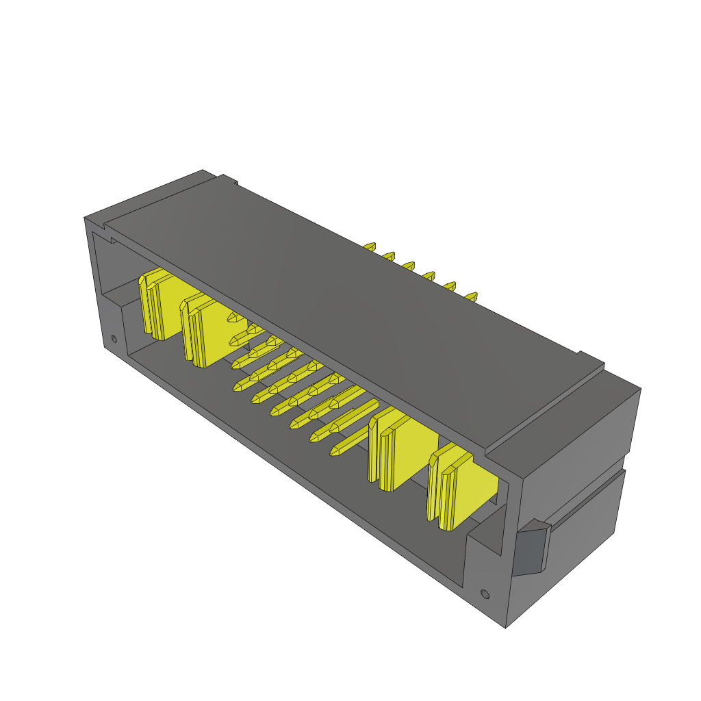 All Parts Connectors Power and Signal connectors MPTC-02-24-02-6.30-03-T-V-LC by Samtec