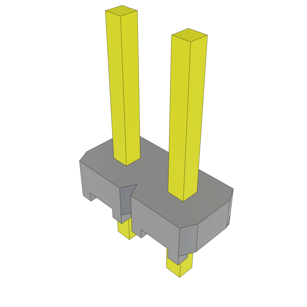 All Parts Power Products Batteries and Accessories Accessories Battery Housings-Cradles MTLW-102-05-T-S-200 by Samtec