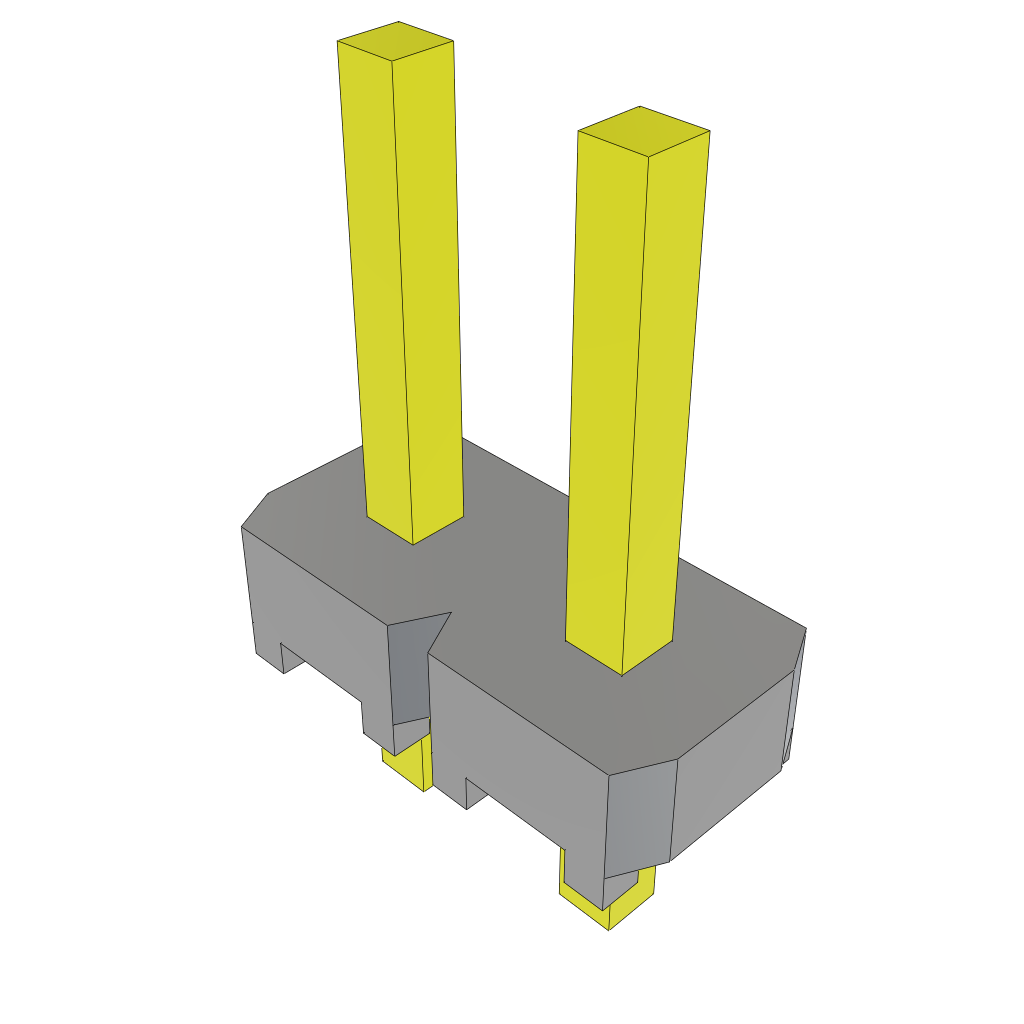 All Parts Power Products Batteries and Accessories Accessories Battery Housings-Cradles MTLW-102-06-T-S-177 by Samtec