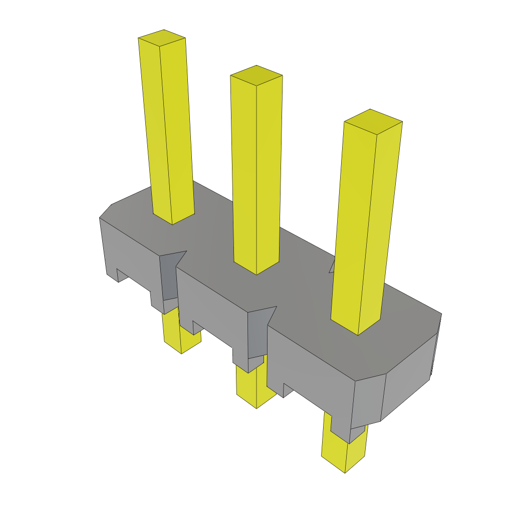 All Parts Power Products Batteries and Accessories Accessories Battery Housings-Cradles MTLW-103-06-G-S-155 by Samtec