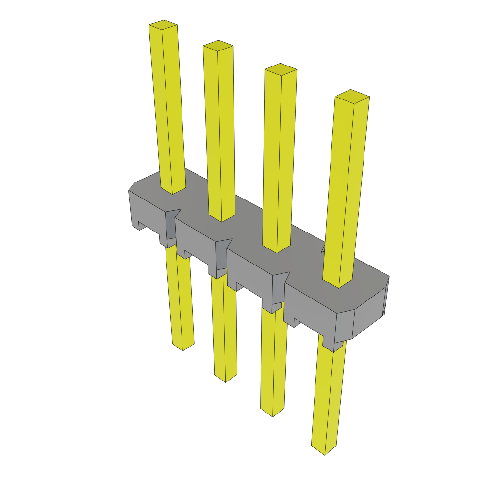 All Parts Power Products Batteries and Accessories Accessories Battery Housings-Cradles MTLW-104-08-F-S-235 by Samtec