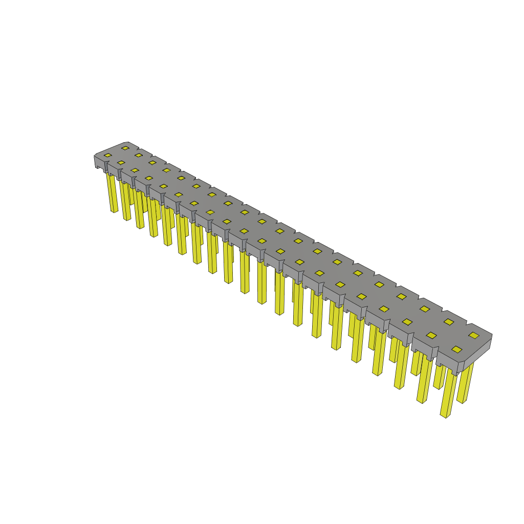 All Parts Power Products Batteries and Accessories Accessories Battery Housings-Cradles MTLW-120-06-T-D-000 by Samtec