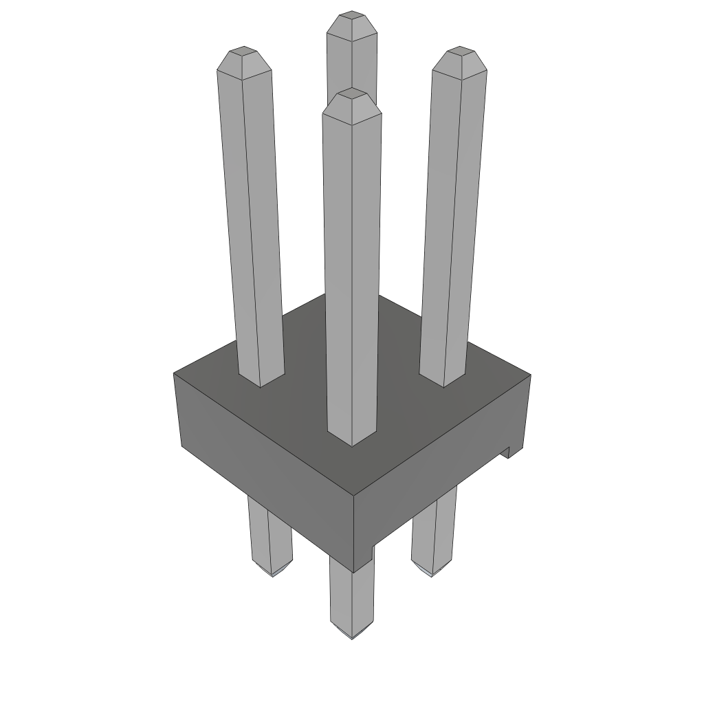 MTMM-102-05-T-D-205 by Samtec