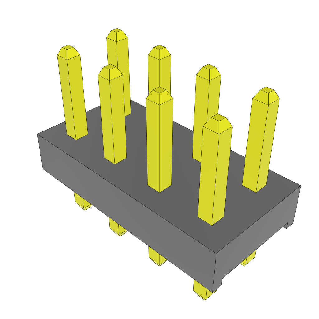 All Parts Connectors BTB Connectors MTMM-104-02-G-D-125 by Samtec