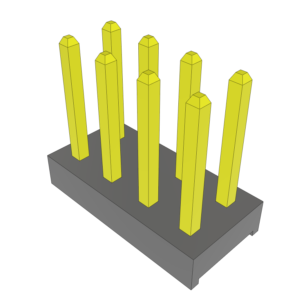 All Parts Connectors BTB Connectors MTMM-104-03-L-D-205 by Samtec